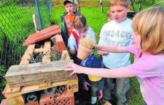 Kindergarten Insektenhotel