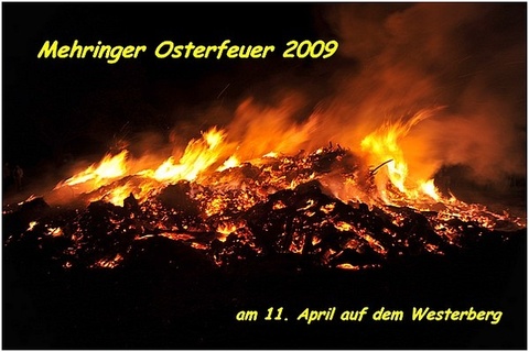 Osterfeuer 2009