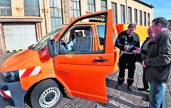 Neues Fahrzeug vom Bauwirtschaftshof